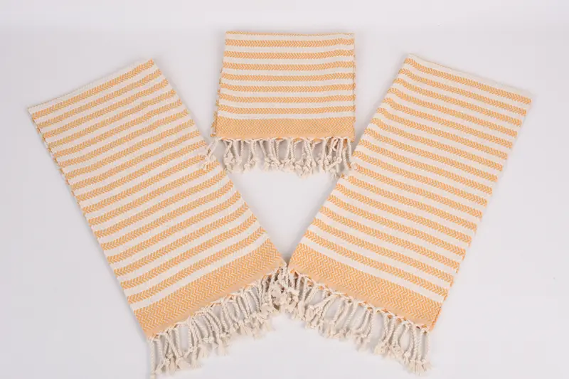 Personalisiertes Geschirrtuch, 40x18 Baumwoll -Chevron -Handtuch, willkommenes Hochzeitsgeschenk, Monogramm Handtuch, türkisches Handtuch, Gasttuch, Junggesellenhandtuch - 6