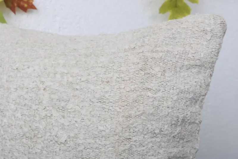 Comfy Throw Cushion Cover, 16x16 White Pillow Case, Ethnical Kilim Rug Pillow, Boho Pillow, Vintage Pillow, Pillow Sham, Sofa Bolster Pillow Sham - 5