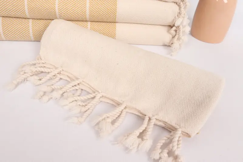Gift For Wedding Day, Wedding Gift, Housewarming Gift, 36x16 Cotton Striped Towel, Small Bath Towels, Bachelorette Party Favor, Kitchen Towel - 4