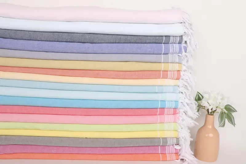 Best Wedding Gift, 92x56 Cotton Striped Towel, Baby Boy Gift, Bridesmaid Gifts, Custom Wedding Gift From Bridesmaid, Turkish Blanket, Custom Blanket - 2