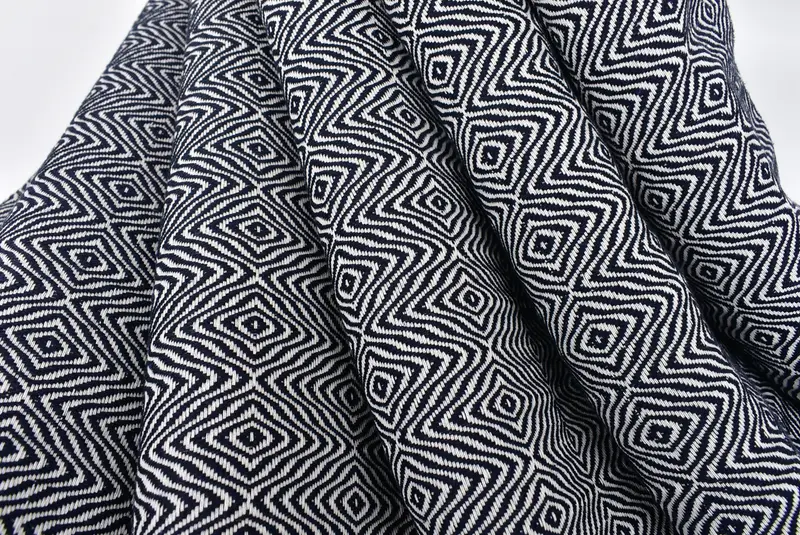 Spa Towel, Bachelorette Party Gifts, 36x18 Cotton Zigzag Diamond Towel, Bathroom Towels, Travel Towel, Monogram Hand Towel, Personalized Hand Towel - 5