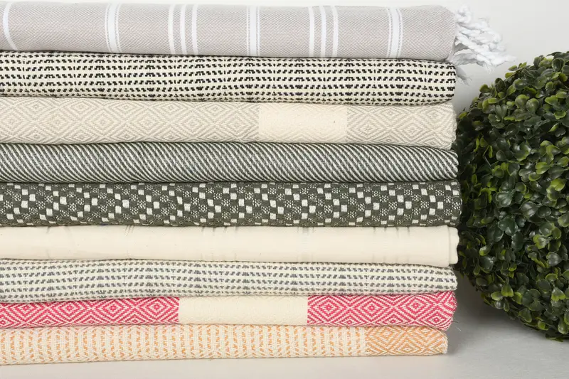 Turkish Tea Towel, Bridal Shower Gift, 36x18 Cotton Set of 10 Towel, Wedding Gift, Merry Christmas Gifts, Small Bath Towels, Bachelor Towel - 3