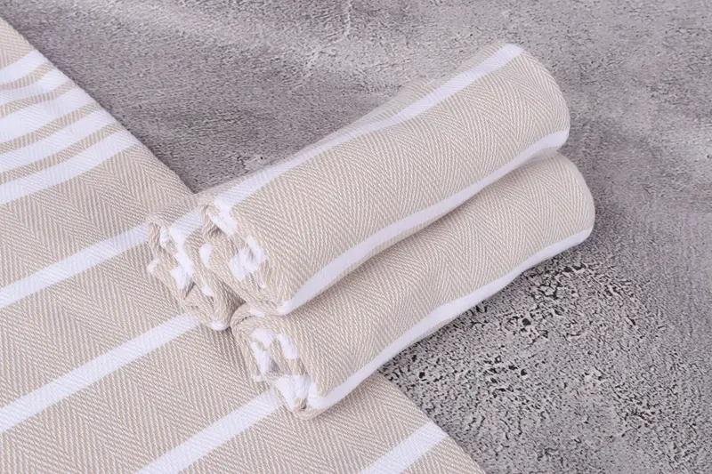 Memorial Gift, Personalized Gift, Beach Wedding Favor, 40x20 Cotton Zig zag Towel, Valentine Day Gift For Her, Bathroom Towels, Turkish Tea Towel - 7
