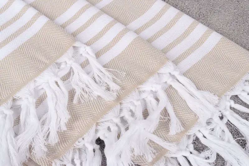Memorial Gift, Personalized Gift, Beach Wedding Favor, 40x20 Cotton Zig zag Towel, Valentine Day Gift For Her, Bathroom Towels, Turkish Tea Towel - 5