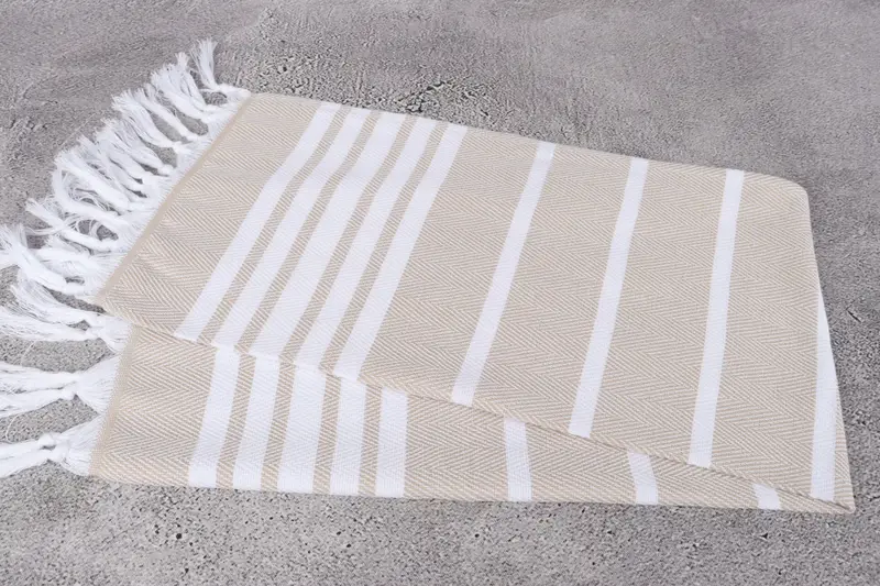 Memorial Gift, Personalized Gift, Beach Wedding Favor, 40x20 Cotton Zig zag Towel, Valentine Day Gift For Her, Bathroom Towels, Turkish Tea Towel - 6