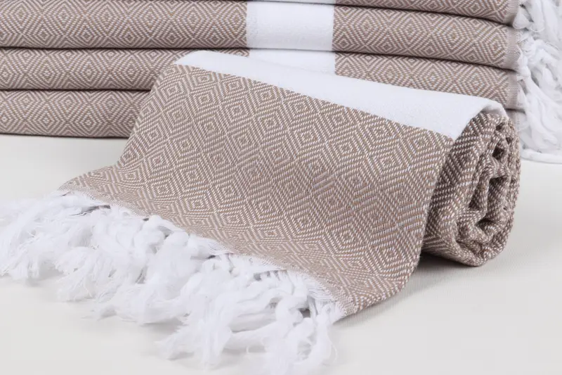 70x40 Cotton Diamond Towel, Turkish Towel Bulk, Bridesmaid Gift Towel, Embroidery Towels, Pool Towels, Monogrammed Beach Towel, Custom Beach Towel - 4