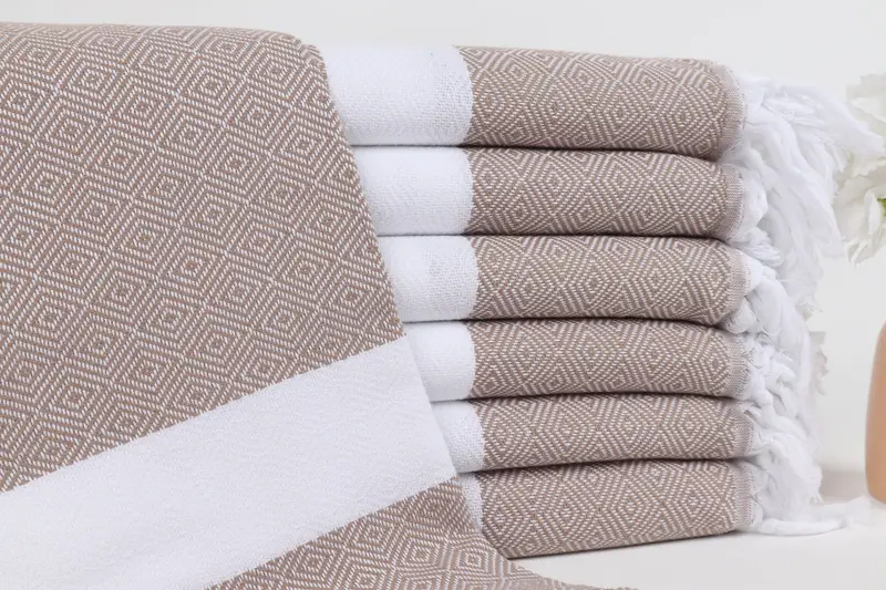 70x40 Cotton Diamond Towel, Turkish Towel Bulk, Bridesmaid Gift Towel, Embroidery Towels, Pool Towels, Monogrammed Beach Towel, Custom Beach Towel - 1