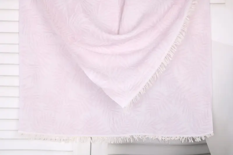 Turkish bath towel, 64x40 Cotton Floral Patterned Towel, Bathroom Towel, Wedding Gift, Family Gift Basket, Quick-dry peshtemal, Best Wedding Gift - 1