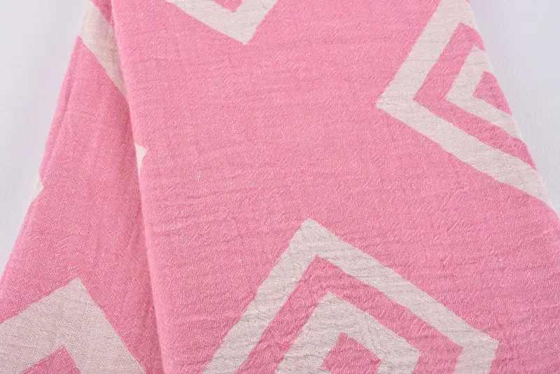 Türkisches Handtuch USA, Custom Geschenk, Hochzeitsgeschenk, 70x36 Baumwollgeometrische Handtuch, Geschenk für Hochzeitstag für Braut, bestes Hochzeitsgeschenk, monogrammiertes türkisches Handtuch - 4