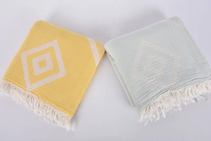 Türkisches Handtuch USA, Custom Geschenk, Hochzeitsgeschenk, 70x36 Baumwollgeometrische Handtuch, Geschenk für Hochzeitstag für Braut, bestes Hochzeitsgeschenk, monogrammiertes türkisches Handtuch - 7