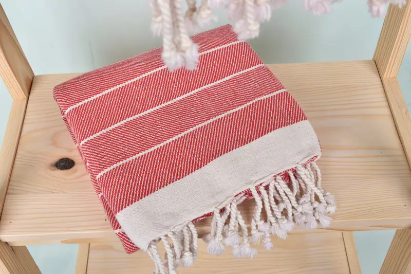 Personalized Gift For Him, Spa Gift Towel, Bath towel, Monogram Beach Towel, 70x40 Cotton Herringbone Towel, Embroidered Beach Towel, Gift For Him - 5
