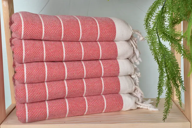 Personalized Gift For Him, Spa Gift Towel, Bath towel, Monogram Beach Towel, 70x40 Cotton Herringbone Towel, Embroidered Beach Towel, Gift For Him - 2