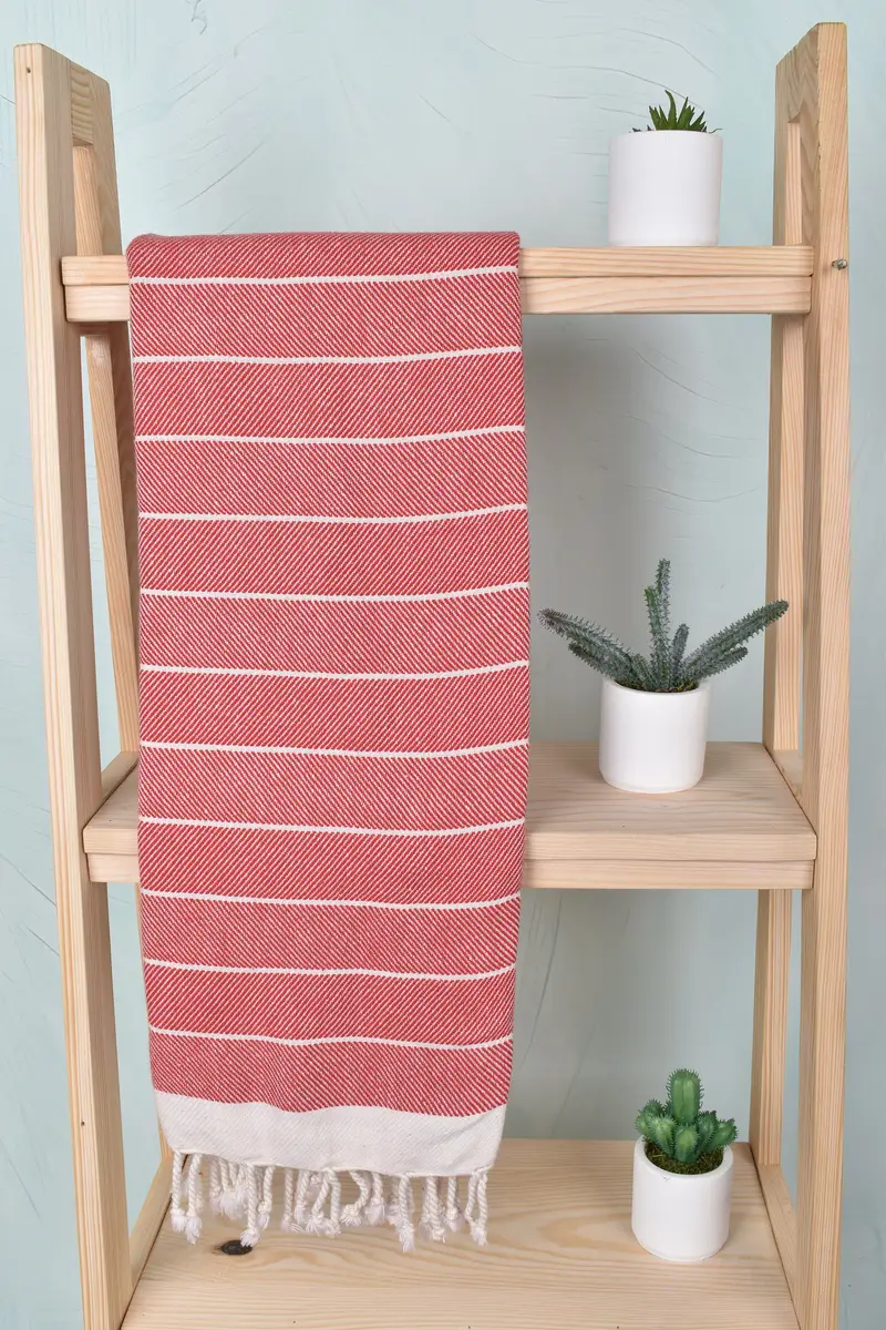 Personalized Gift For Him, Spa Gift Towel, Bath towel, Monogram Beach Towel, 70x40 Cotton Herringbone Towel, Embroidered Beach Towel, Gift For Him - 8