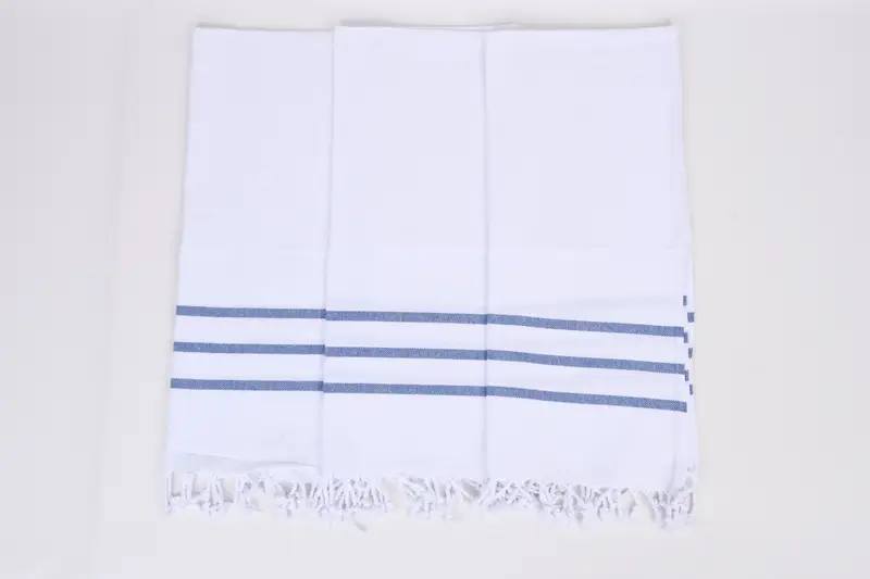 Personalized Kitchen Towel, 40x18 Cotton Striped Towel, Wedding Favors, Wedding Hand Made Gift, Custom Name Towel, Baby Boy Gift, Personalized Gifts - 7