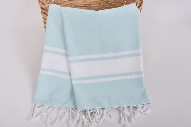 Christmas Gift, 36x24 Cotton Striped Towel, Bathroom Towels, Monogram Kitchen Towel, Beach Theme Wedding Gift, Monogram Towels, Turkish Tea Towel - 5