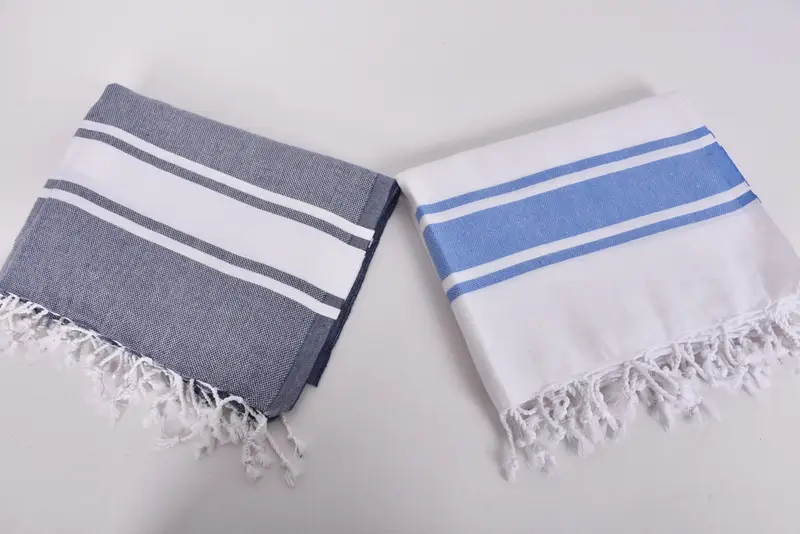 Christmas Gift, 36x24 Cotton Striped Towel, Bathroom Towels, Monogram Kitchen Towel, Beach Theme Wedding Gift, Monogram Towels, Turkish Tea Towel - 6