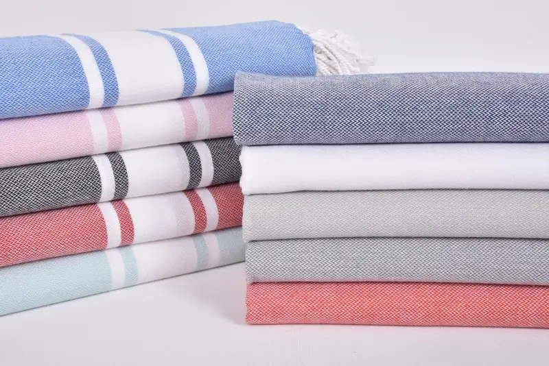 Christmas Gift, 36x24 Cotton Striped Towel, Bathroom Towels, Monogram Kitchen Towel, Beach Theme Wedding Gift, Monogram Towels, Turkish Tea Towel - 3
