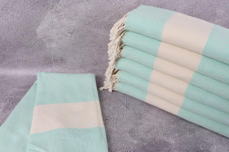 Travel Towel, 68x36 Cotton Diamond Towel, Spa Gift, Embroidered Towel, Sand-resistant Turkish towel for travel, Turkish Towel USA, Beach towel - 2