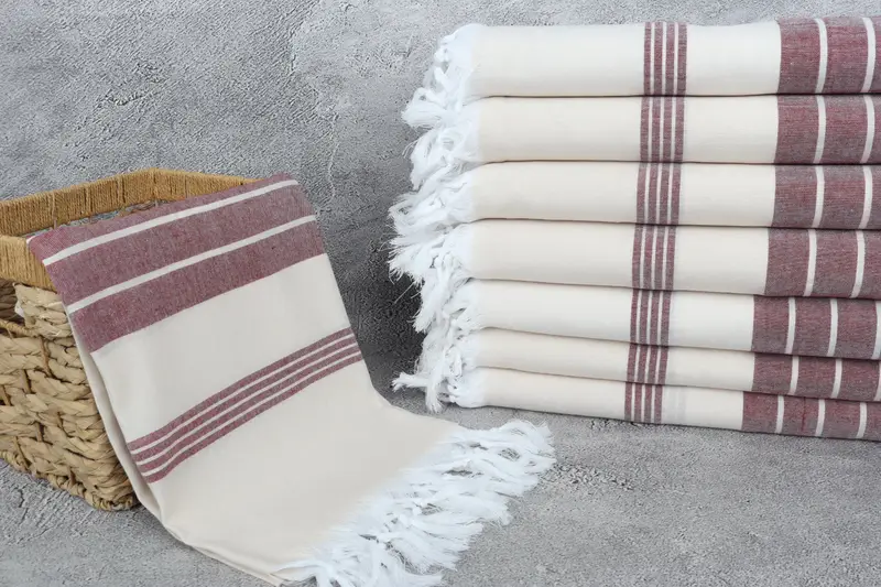 Sand-resistant towel, Bridal Shower Gift, Family Gift, Personalized Home Gift Wedding, 68x36 Cotton Striped Towel, Turkish hand towel, Pool Towels - 3