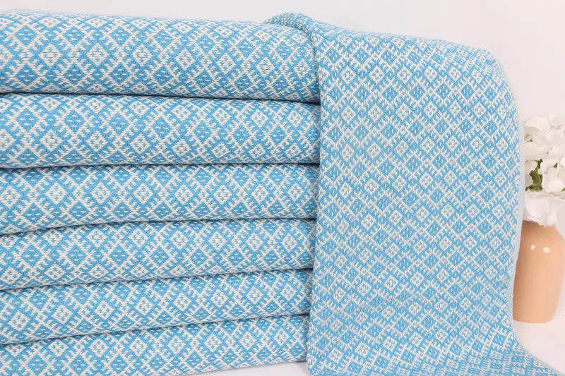 Gift For The Home Decor, Bachelorette Towel, Turkish Hand Towel, Bathroom Hand Towel, Wedding Gift, Small Bath Towels, 38x20 Cotton Diamond Towel - 2