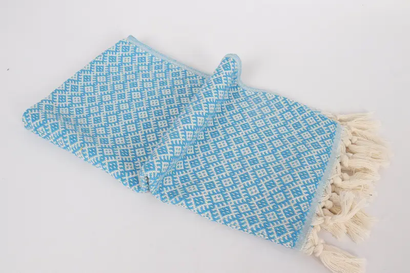 Gift For The Home Decor, Bachelorette Towel, Turkish Hand Towel, Bathroom Hand Towel, Wedding Gift, Small Bath Towels, 38x20 Cotton Diamond Towel - 6