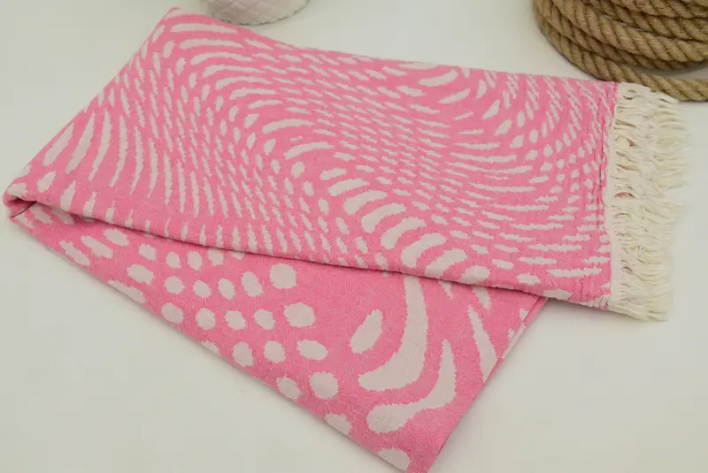 68x36 Cotton Patterned Towel, Best Friend Gift, Fouta towel, Pool Towels, Personalized Turkish Towel, Mexico Bachelorette Party Gifts, Bridal Gifts - 6