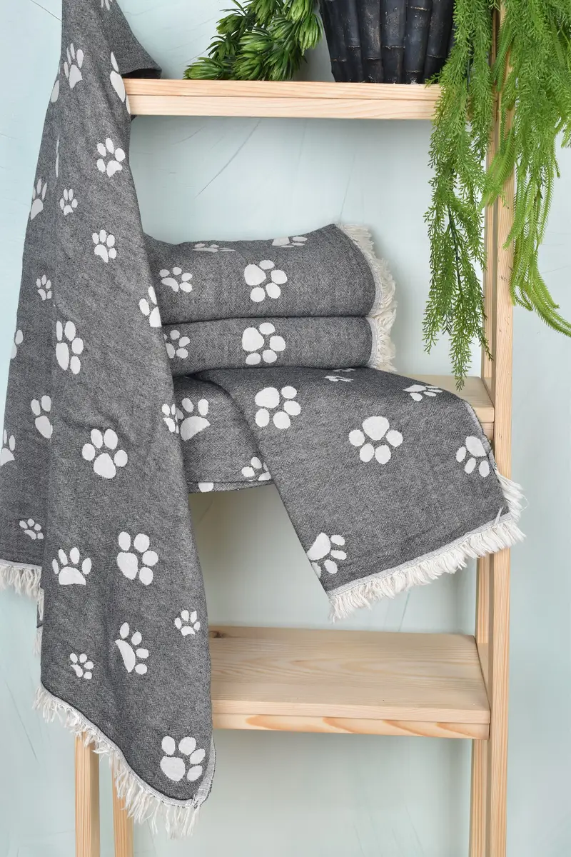 70x36 Cotton Paw Design Towel, Beach Towel Personalized, Bachelorette Gifts, Bridal Shower Gift, Bridesmaid Gift, Bachelorette Party Favor - 7