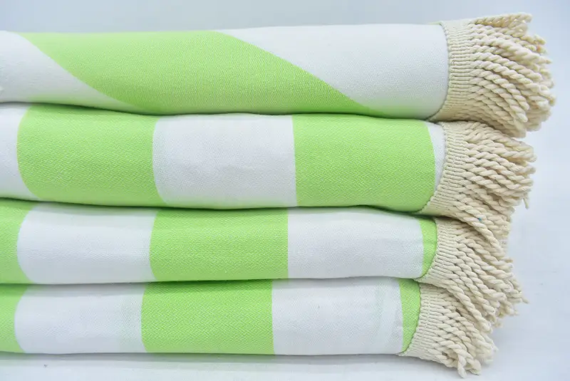 Handwoven Turkish bath towel, Monogram Turkish Towel, Xmas Gifts, Kids Beach Towel, Gift For Wedding Day, Housewarming Gift, Beach Towel Bulk - 3