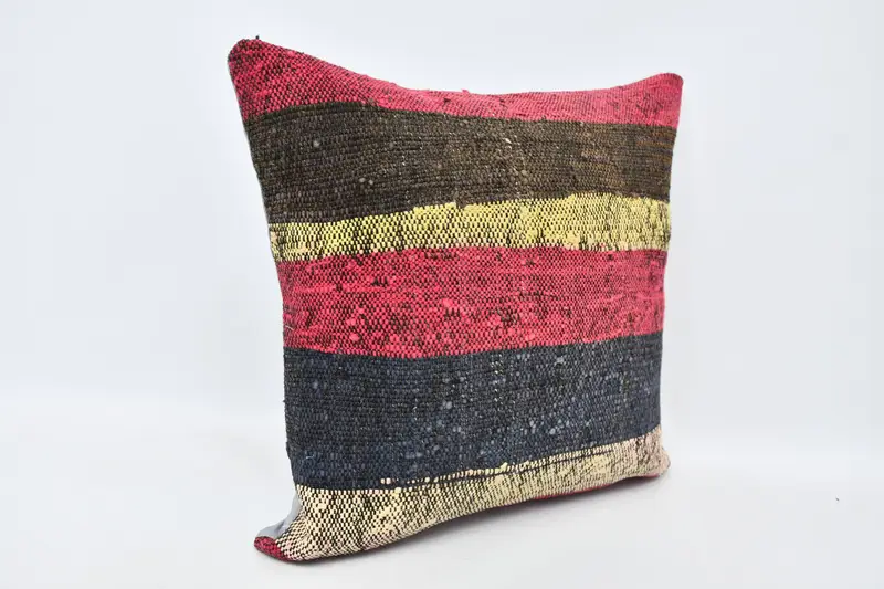 Gift Pillow, Antique Pillows, Pillow Case, Ethnic Throw Pillow Sham, Boho Pillow Sham Cover, Southwestern Pillow Cover, 20x20 Pink Cushion Case - 3
