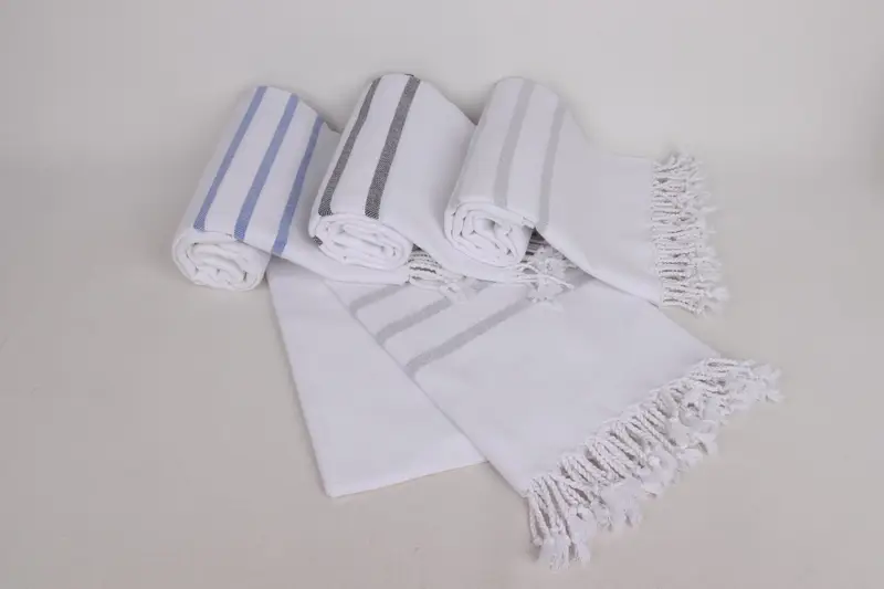 Handwoven organic Turkish towel for spa, Holiday Towel, Monogrammed Beach Towel, Bachelorette Gifts, Spa Gift, Personalized Bridesmaid Gift - 3