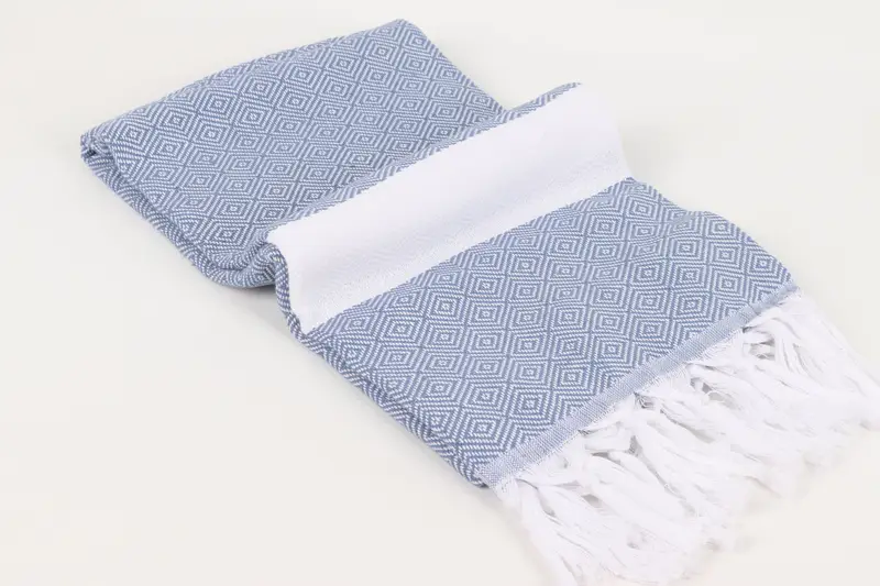Bridal Gifts, Sand-free towel, Turkish Towel Monogram, Luxury Turkish Bath Towel, Bridesmaid Gifts, Absorbent towel, 70x40 Cotton Diamond Towel - 6