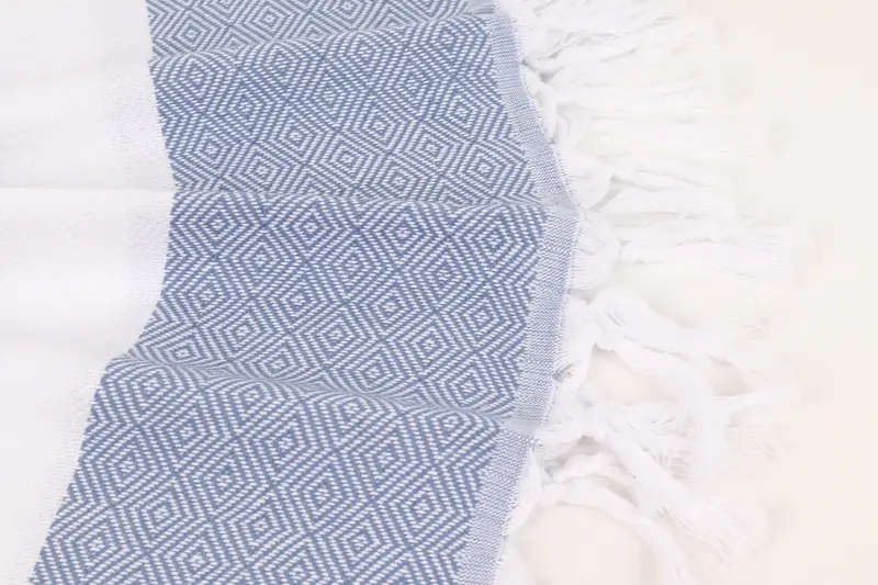Bridal Gifts, Sand-free towel, Turkish Towel Monogram, Luxury Turkish Bath Towel, Bridesmaid Gifts, Absorbent towel, 70x40 Cotton Diamond Towel - 8
