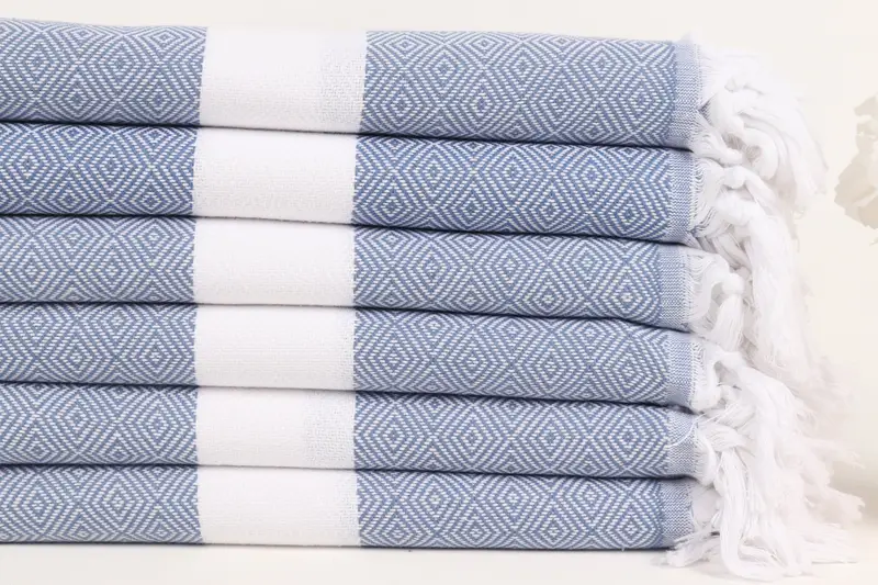 Bridal Gifts, Sand-free towel, Turkish Towel Monogram, Luxury Turkish Bath Towel, Bridesmaid Gifts, Absorbent towel, 70x40 Cotton Diamond Towel - 3