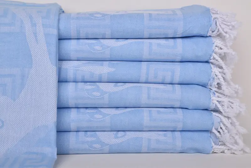 Embroidery Towel, Valentines Day Gift Idea, Beach Size Towel, Bridal Shower Gift, Personalized Towel, Wedding Favors, 70x40 Cotton Patterned Towel - 1