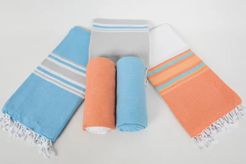 Housewarming Gift, 70x40 Cotton Striped Towel, Bridesmaid Gifts, Organic Towel, Cancun Bachelorette Party Gift Ideas, Halloween Gifts, Custom Gift - 8