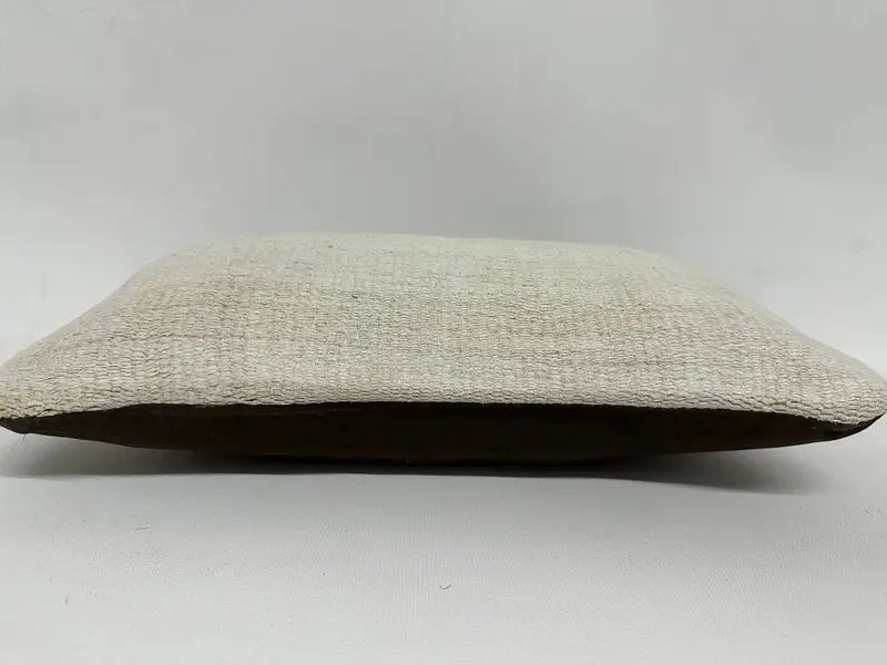 8x16 White Pillow Cover, Home Decor Pillow, Pillow for Sofa, Pillow Case, Boho Pillow Sham Cover, Vintage Kilim Pillow Pillow, Ethnic Cushion - 5