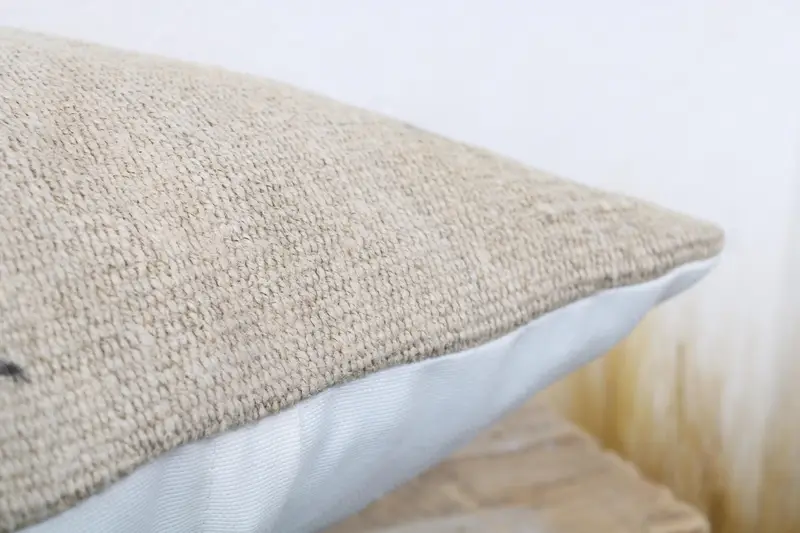 Pillow for Couch, Pillow for Sofa, Cushion, 16x16 Beige Cushion Cover, Tapestry Pillow Cover, Antique Pillows, Kilim Rug Pillow Case - 6
