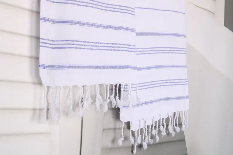 Turkish Towel Monogram, Bridal Shower Favors, Personalized Gift, Wedding Favors, 40x24 Cotton Striped Towel, Engagement Gift, Monogrammed Hand Towel - 8