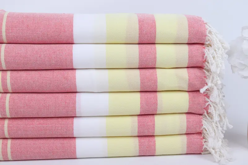 Bachelorette Party Gift, Welcome Wedding Gift, Bulk Order Towel, Beach Towel Bulk, 70x40 Cotton Striped Towel, Handmade Gift, Turkish hand towel - 3