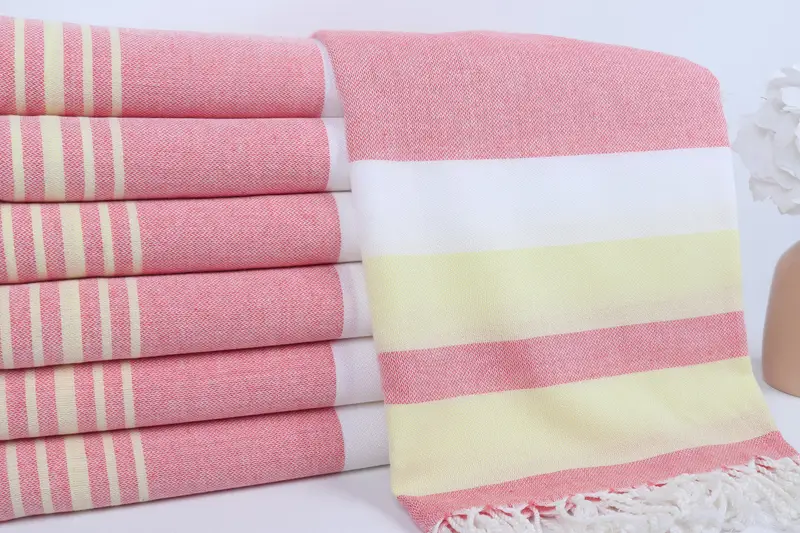 Bachelorette Party Gift, Welcome Wedding Gift, Bulk Order Towel, Beach Towel Bulk, 70x40 Cotton Striped Towel, Handmade Gift, Turkish hand towel - 2