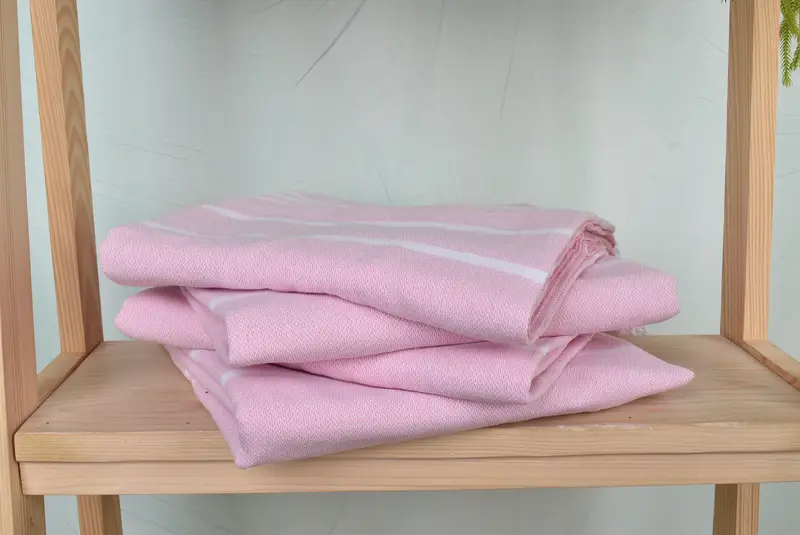 Absorbent towel, Antibacterial Turkish peshtemal towel, Turkish Towel Beach, Bridesmaid Gifts Personalized, 70x40 Cotton Striped Towel, Beach towel - 7