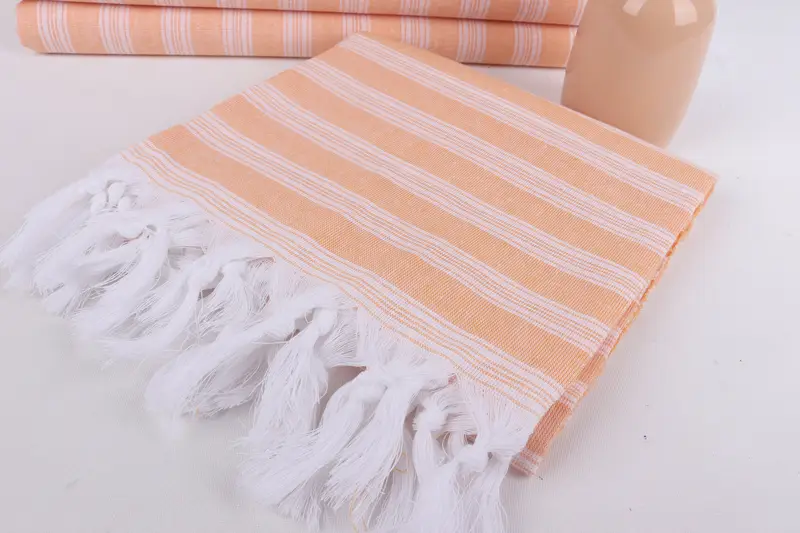 70x40 Cotton Striped Towel, Bridesmaid Gift, Bachelorette Party Decorations, Spa Towel, Unique Gift, Monogrammed Turkish Towel, Turkish beach towel - 5
