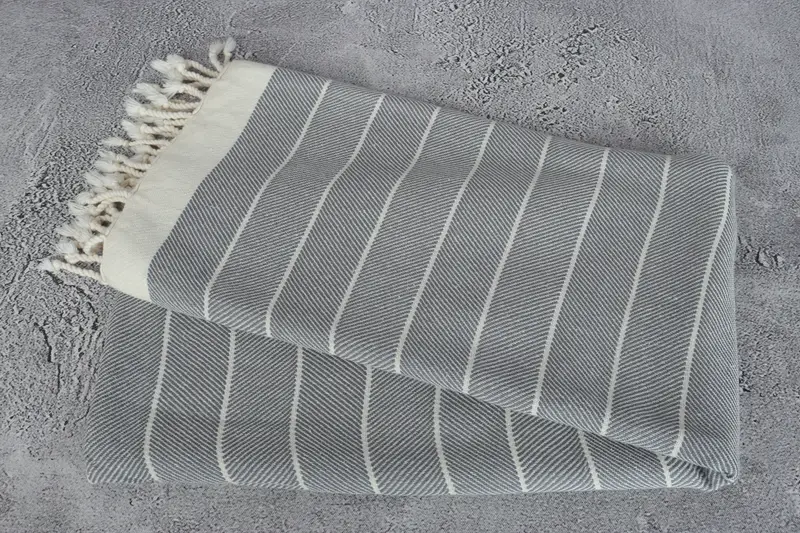 70x40 Cotton Herringbone Towel, Mother Of The Groom Gift, Wedding Towel, Bachelor Bachelorette Party Favors, Housewarming Gift, Large Turkish Towel - 6