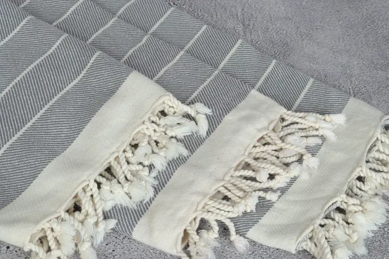 70x40 Cotton Herringbone Towel, Mother Of The Groom Gift, Wedding Towel, Bachelor Bachelorette Party Favors, Housewarming Gift, Large Turkish Towel - 5