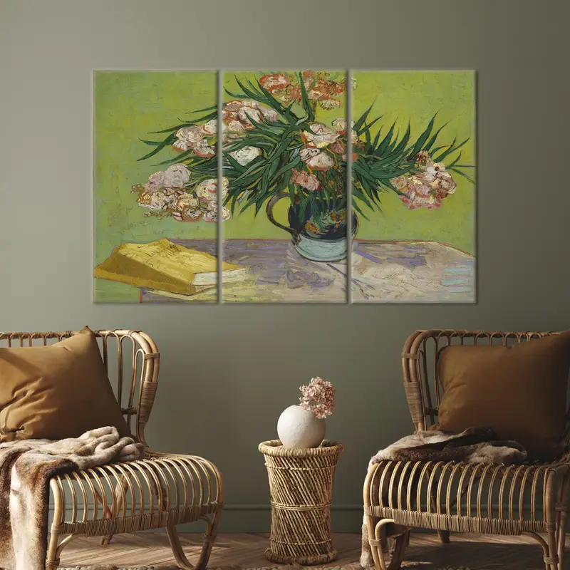 Moderne Van-Gogh-Blumen-Leinwand: trendige, künstlerische Heimdekoration