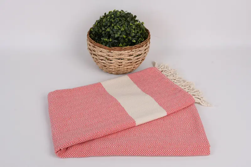 Embroidered Towel, 70x40 Cotton Herringbone Towel, Turkish Beach Towel Bulk, Embroidery Towels, Large Turkish Towel, Yoga Towel, Turkish beach towel - 4