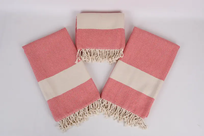 Embroidered Towel, 70x40 Cotton Herringbone Towel, Turkish Beach Towel Bulk, Embroidery Towels, Large Turkish Towel, Yoga Towel, Turkish beach towel - 6