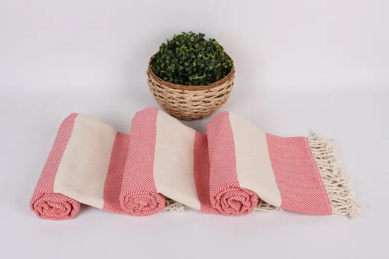 Embroidered Towel, 70x40 Cotton Herringbone Towel, Turkish Beach Towel Bulk, Embroidery Towels, Large Turkish Towel, Yoga Towel, Turkish beach towel - 8