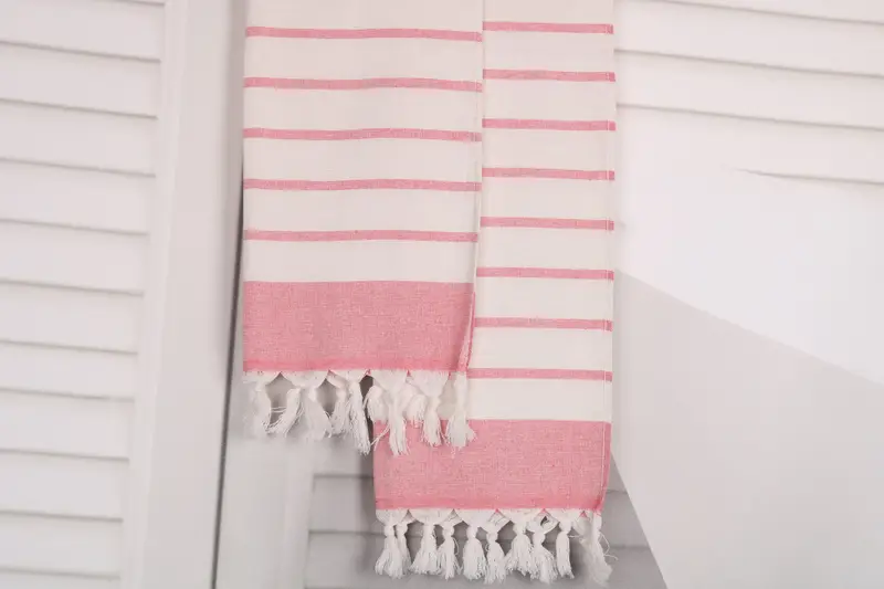 Xmas Gifts, Personalized Kitchen Towel, Bathroom Towels, Spa Towel, Turkish Towel Hand Towel, 36x18 Cotton Striped Towel, Anniversary Gift For Her - 8