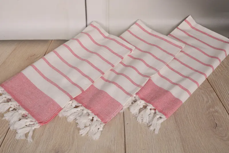 Xmas Gifts, Personalized Kitchen Towel, Bathroom Towels, Spa Towel, Turkish Towel Hand Towel, 36x18 Cotton Striped Towel, Anniversary Gift For Her - 6